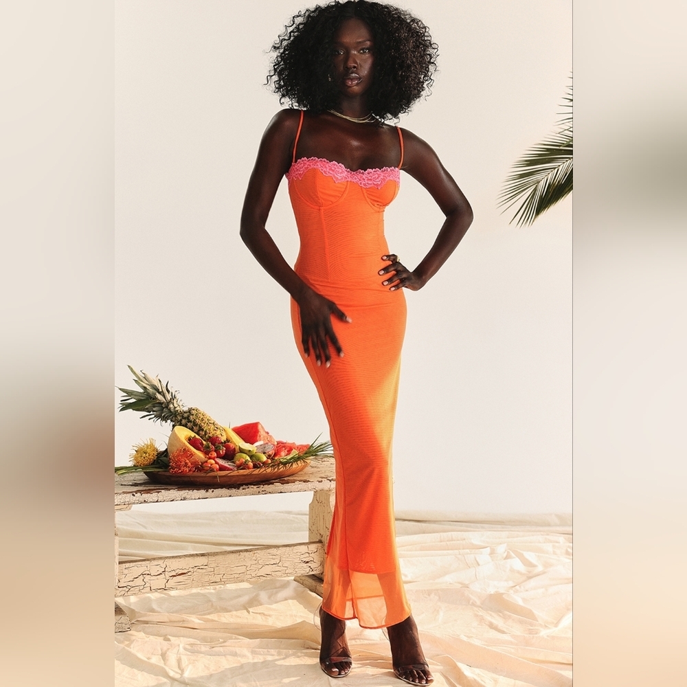 Flame Orange 'Aiza' House of CB-XS